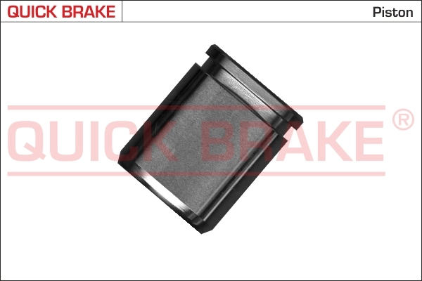 Piston, brake caliper